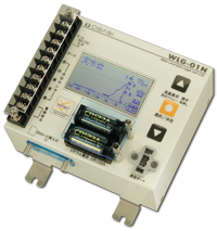 水位計　ネットワーク対応　液晶画面付　SDカード対応 WLG-01N